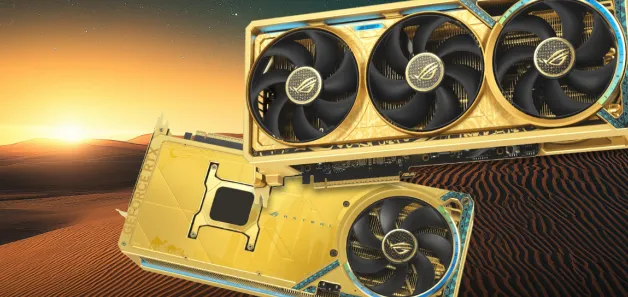 ASUS ROG Astral GeForce RTX 5090 Dhahab OC - GPU premium dengan lapisan emas