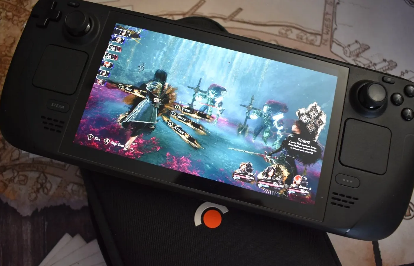 GeForce Now pada Steam Deck dengan kemampuan bermain hingga 90 fps