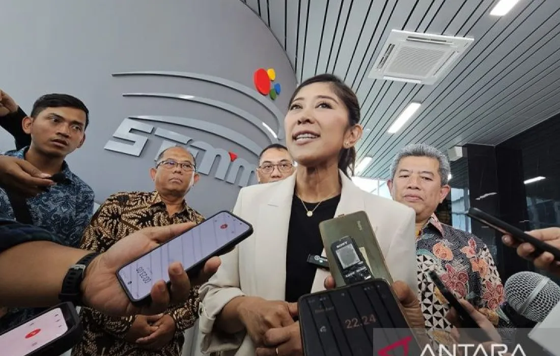 Menteri Komunikasi dan Informatika Meutya Hafid dalam pertemuan dengan perwakilan Roblox Asia Pasifik