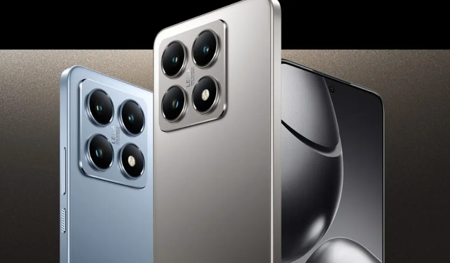 Xiaomi 15T smartphone dalam warna gold, gray, dan black dengan desain elegan