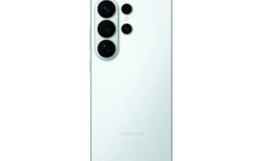 Ilustrasi Samsung Galaxy S26 dengan charger nirkabel magnetik Qi2