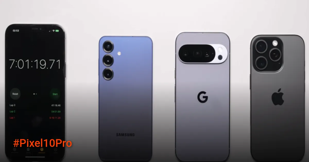 Pixel 10 Pro Ungguli iPhone 16 Pro dalam Tes Baterai Ekstrem