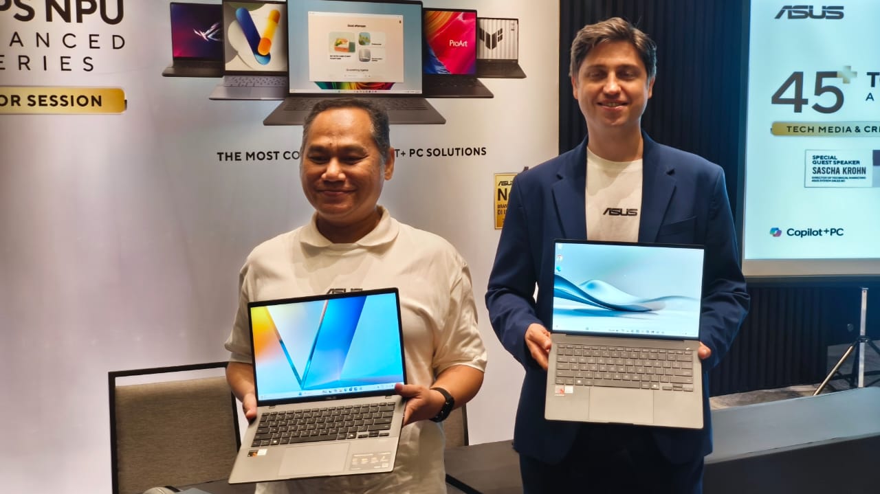 ASUS Kuasai 60% Pasar Copilot+ PC dengan Laptop AI 45+ TOPS NPU