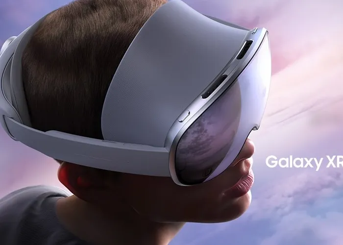 Samsung Galaxy XR headset realitas campuran dengan desain premium dan teknologi AI native