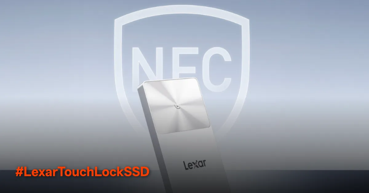 Lexar TouchLock SSD Rilis di China: Keamanan NFC dengan Harga Terjangkau