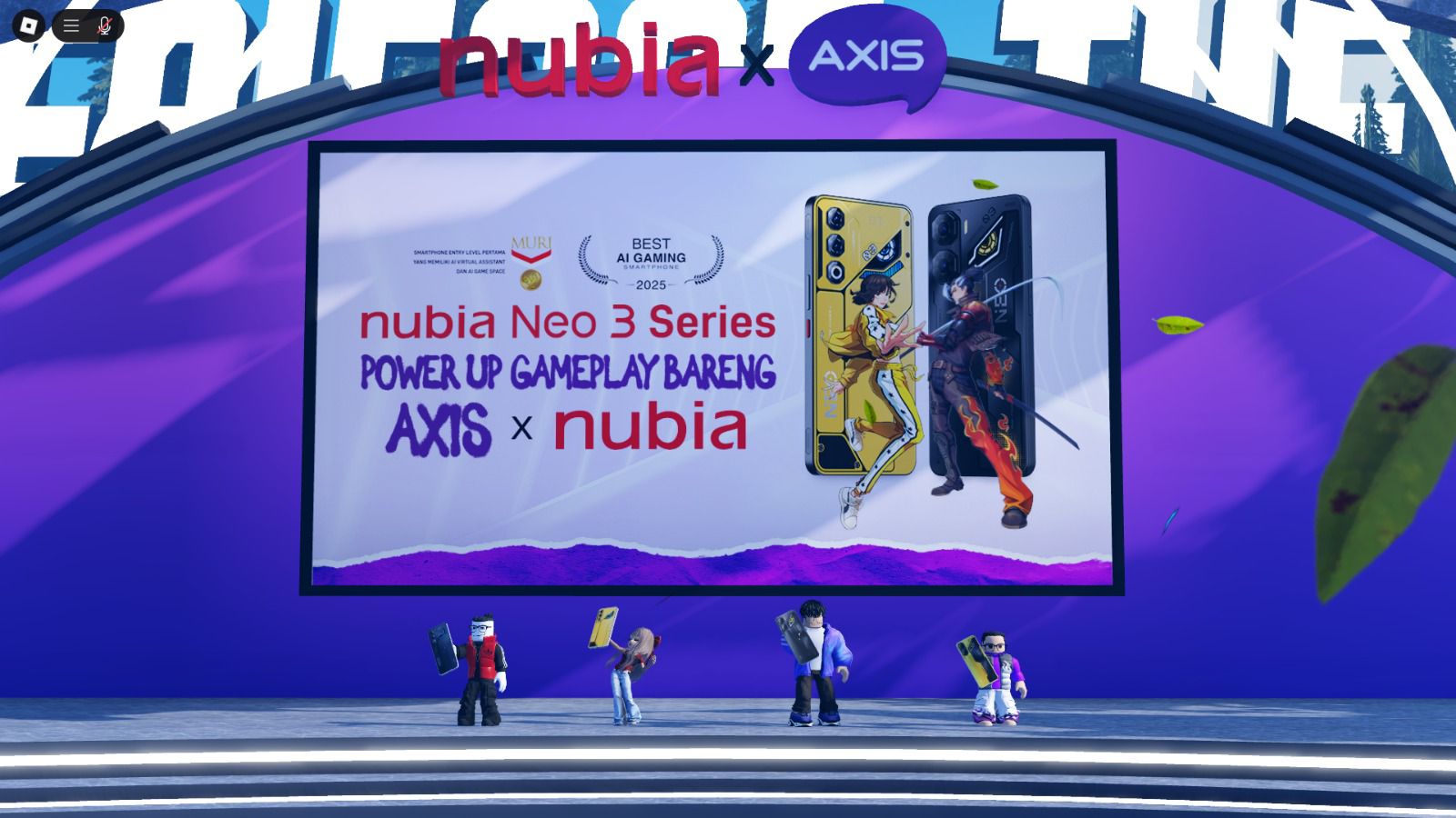 nubia x AXIS Luncurkan Paket Spesial Neo 3 Series untuk Gamer Muda