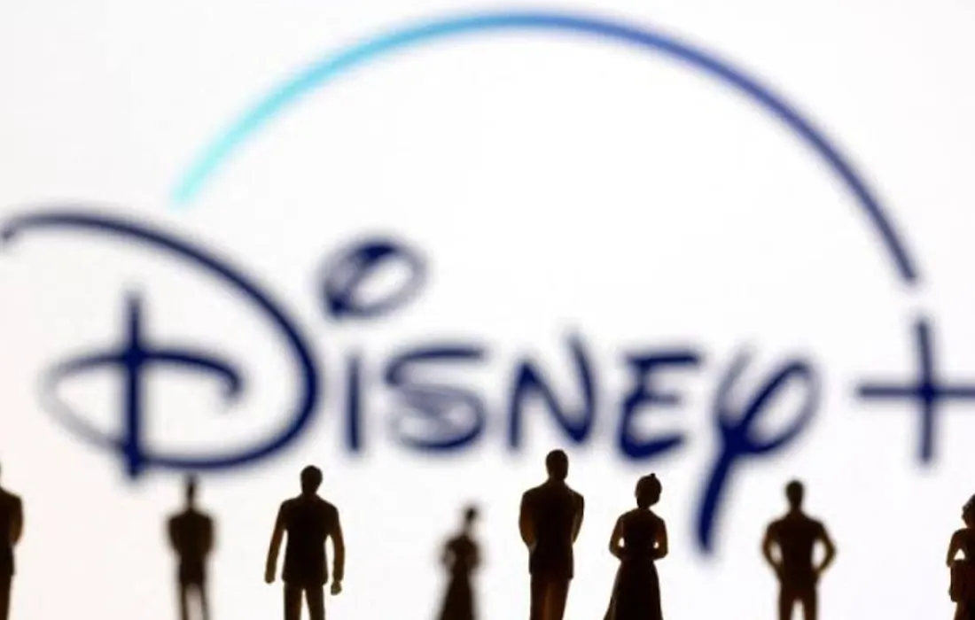 Ilustrasi rencana Disney mengintegrasikan kecerdasan buatan di platform streaming Disney+