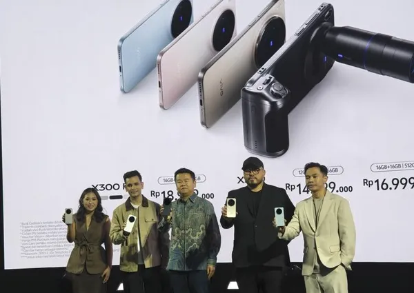 Vivo X300 Series smartphone flagship dengan kamera 200 MP ZEISS dan desain premium