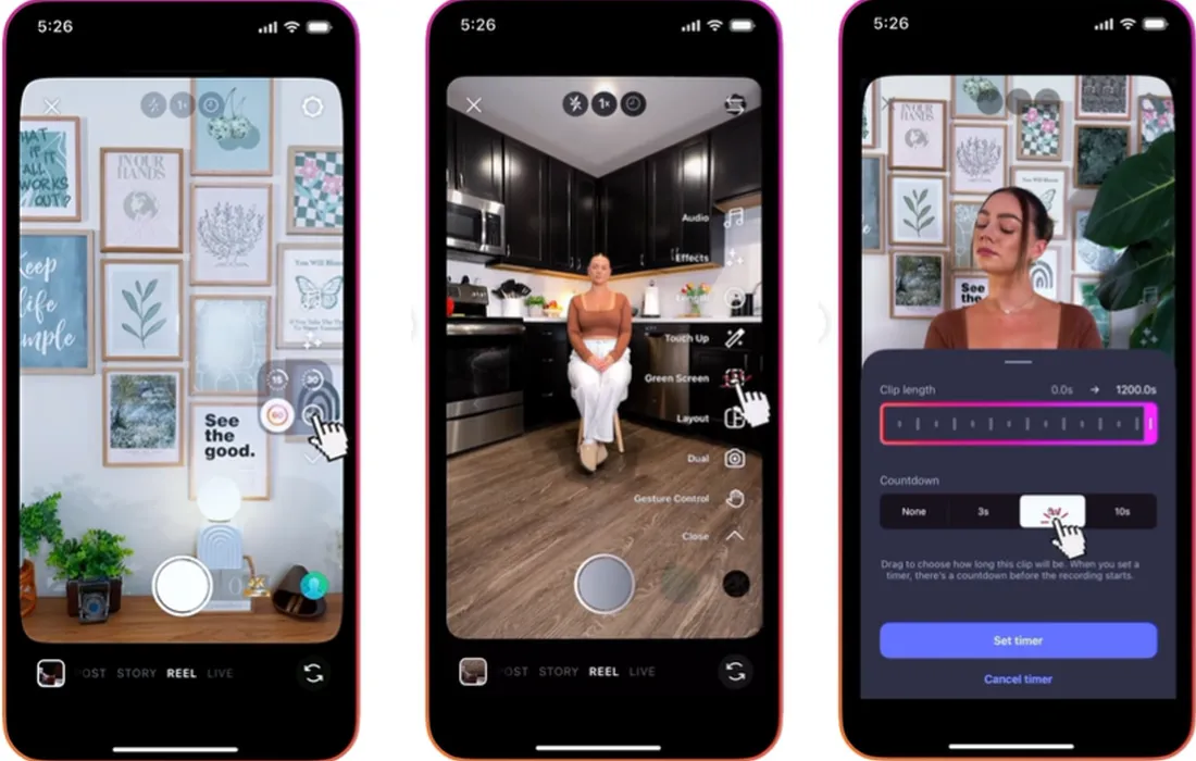Instagram meningkatkan durasi video Reels sampai 20 menit untuk pengguna Indonesia