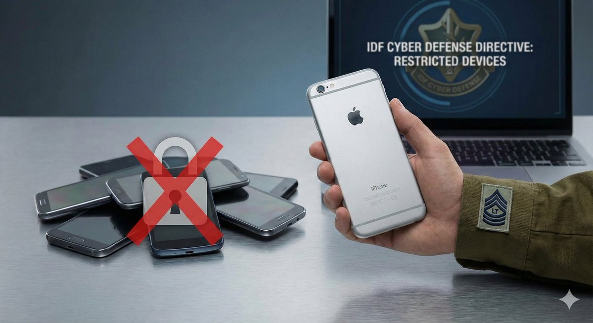 IDF Larang Android, Wajibkan iPhone untuk Keamanan Militer