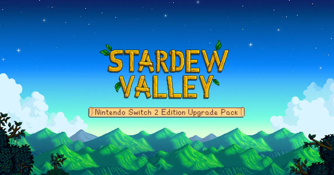 Ilustrasi suasana bermain Stardew Valley di Nintendo Switch 2 dengan mode multiplayer co-op