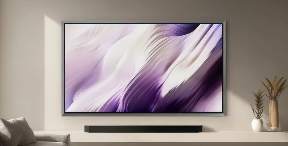 Samsung S99H QD-OLED TV flagship 2026 dengan desain bingkai logam, tersedia dalam ukuran 55 hingga 83 inci.