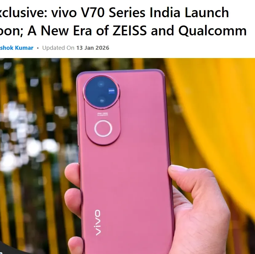 Bocoran Vivo V70 Series dengan kamera Zeiss dan sensor Sony