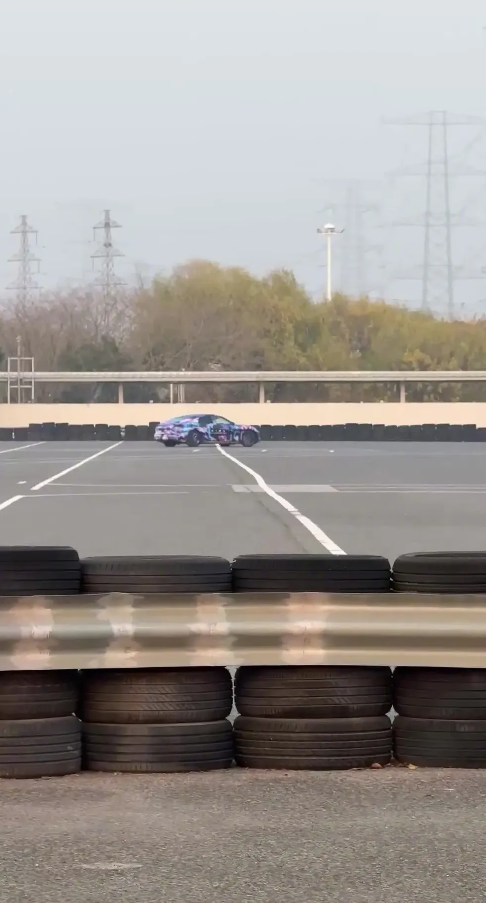 Shangjie Z7 sedan coupe electric car spy shot dynamic video exposure