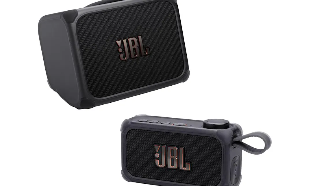 Tampilan produk speaker amplifier pintar JBL BandBox Solo dan BandBox Trio