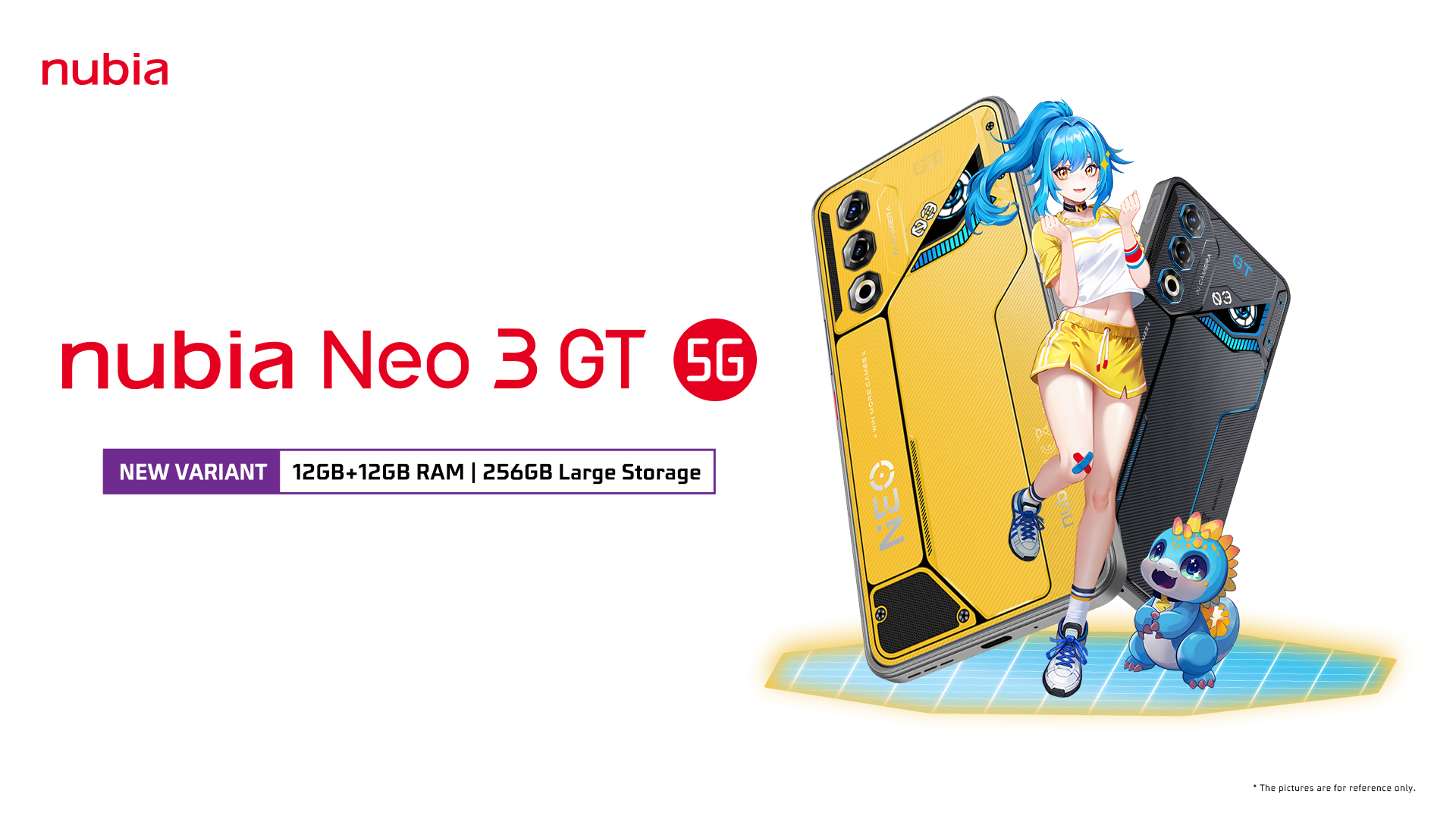 nubia Neo 3 GT 5G Varian Baru Resmi: RAM 12GB+12GB untuk Gaming Pro-Level
