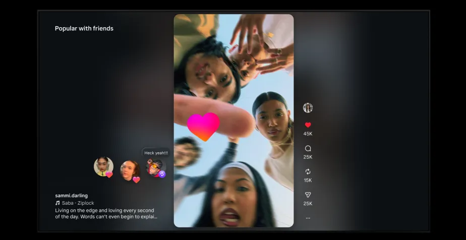 Instagram for TV Resmi Hadir di Google TV, Saingi YouTube di Layar Besar