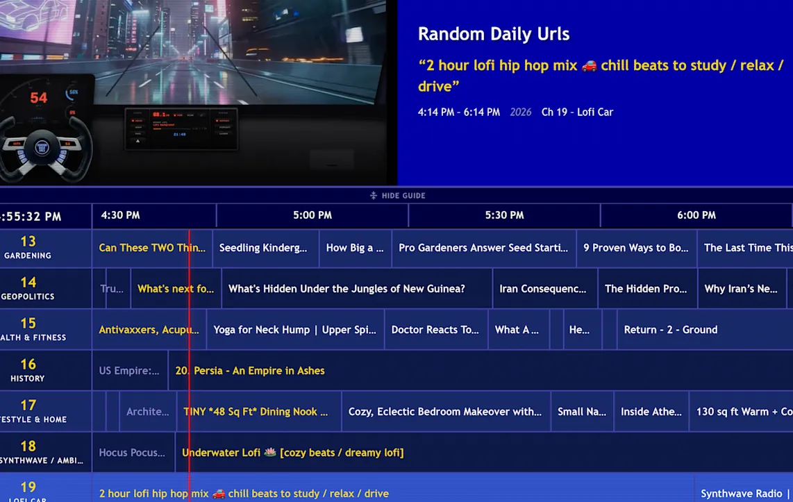 Channel Surfer: Nostalgia TV ’90an Kembali Lewat YouTube, Anti Algoritma!