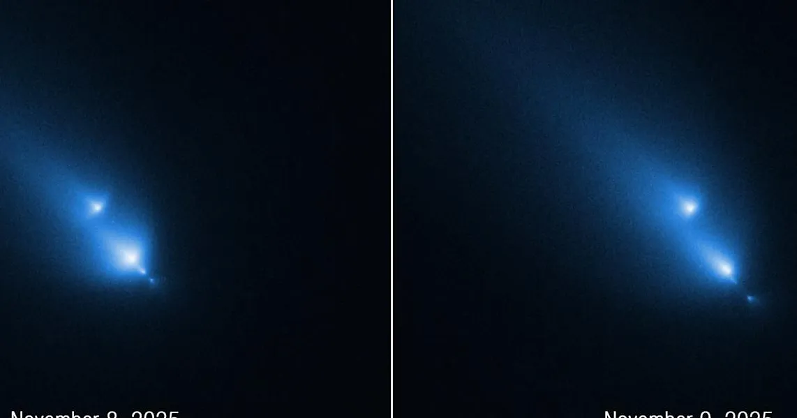 Komet Raksasa Hancur di Tepian Tata Surya, Hubble Rekam Peristiwa Langka