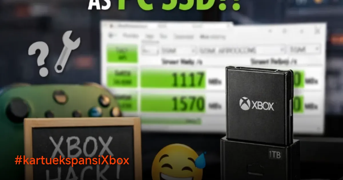 Gamers Ini Sulap Kartu Ekspansi Xbox Jadi SSD Eksternal PC dengan Kecepatan Setara SSD NVMe