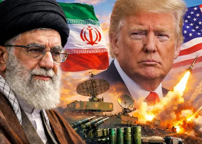 Ilustrasi konflik geopolitik Iran dan Amerika Serikat melibatkan perusahaan teknologi besar dunia