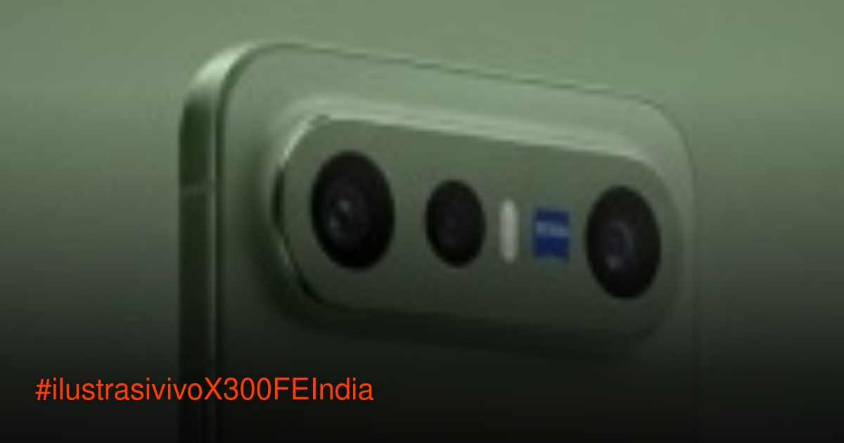 Ilustrasi kit telekonverter 200mm untuk smartphone vivo X300 series