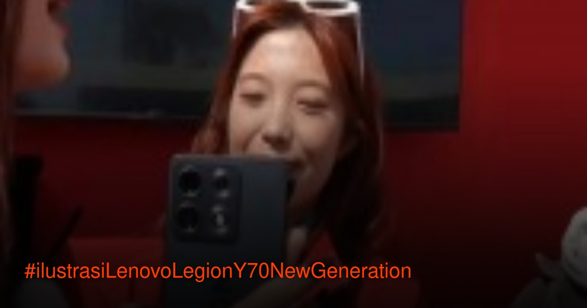 Desain ponsel gaming Lenovo Legion Y70 New Generation yang mirip Motorola