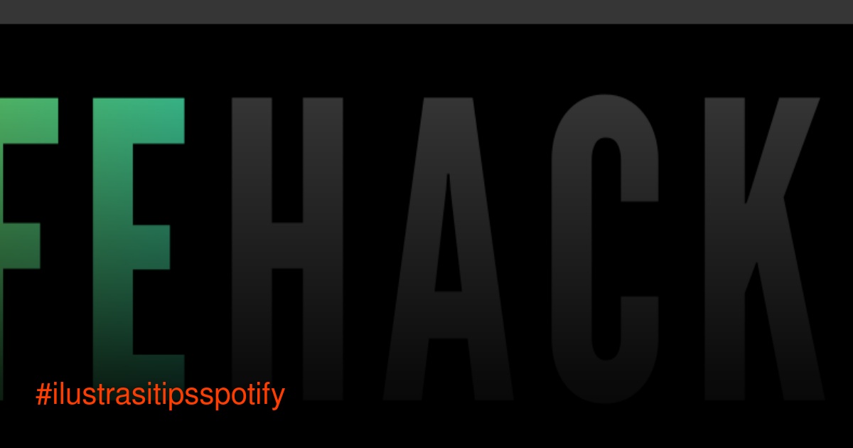 Antarmuka aplikasi Spotify di smartphone yang menampilkan berbagai playlist dan ikon fitur