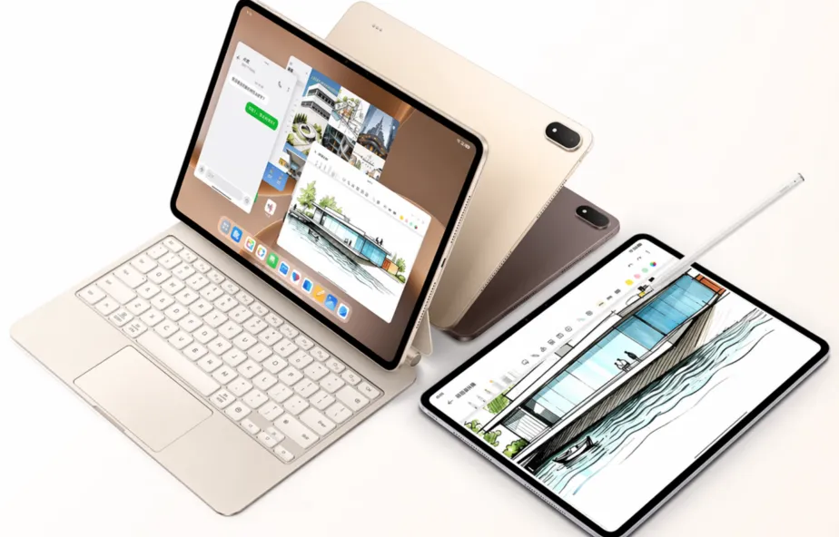 Oppo Pad 5 Pro tablet dengan layar besar dan desain tipis