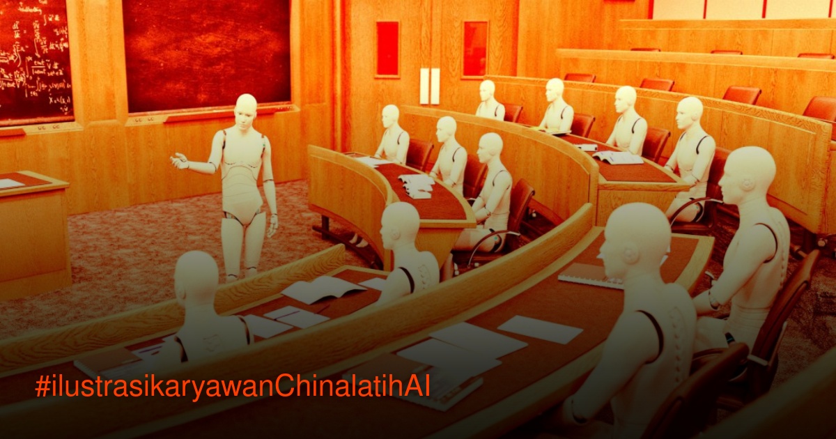 Karyawan China Diarahkan Latih AI untuk Gantikan Posisi Mereka