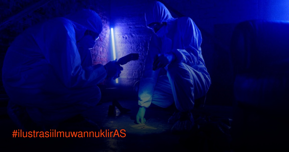 Ilustrasi penyelidikan FBI terhadap kematian misterius ilmuwan nuklir AS yang memiliki akses ke rahasia teknologi roket