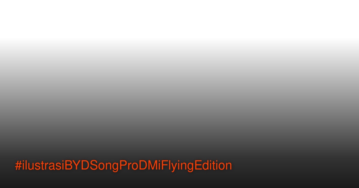 BYD Song Pro DM-i Flying Edition tampak depan dengan desain modern dan lampu LED