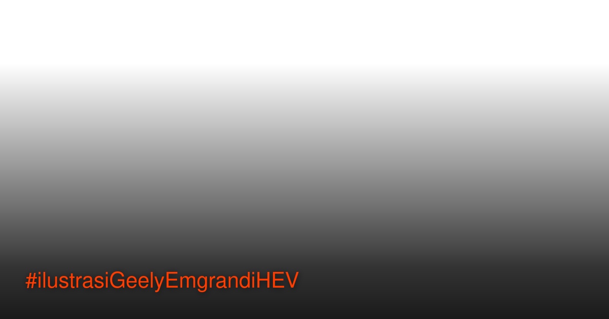 Tampilan eksterior Geely Emgrand i-HEV yang dipamerkan di Beijing Auto Show.