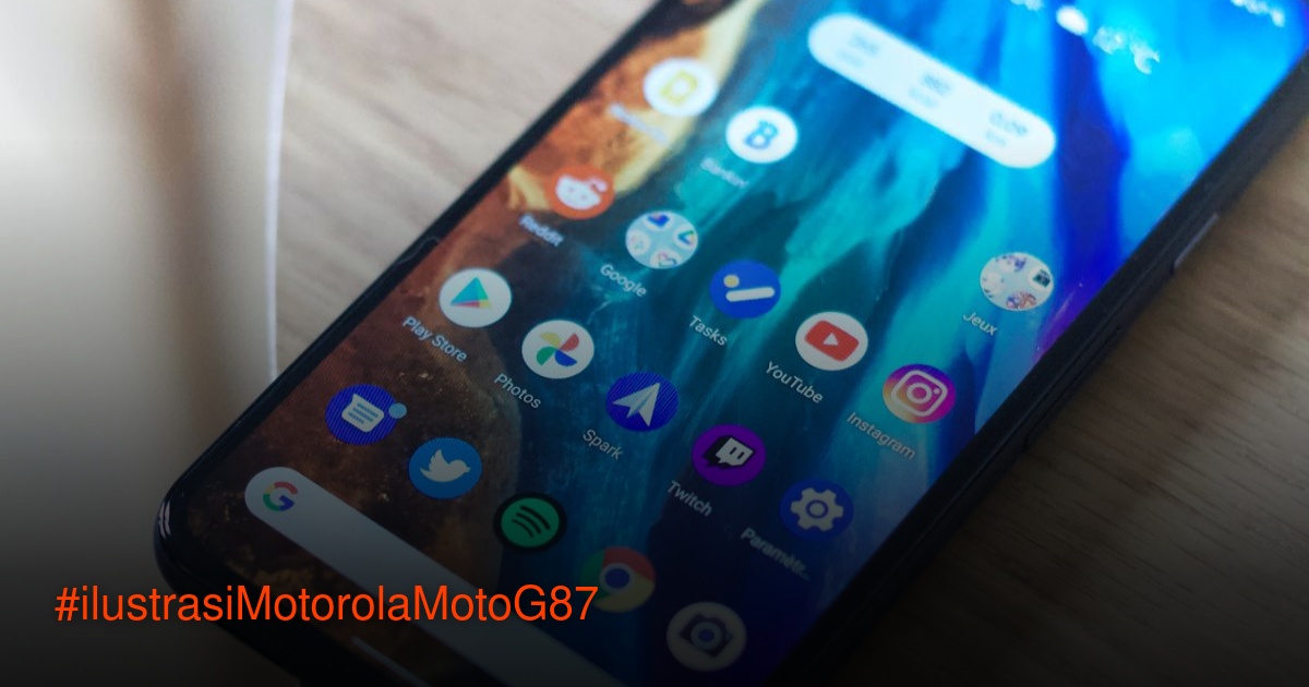 Ilustrasi HP Android lama yang mulai lemot