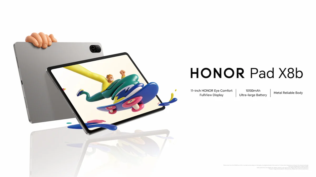 HONOR Pad X8b tampak depan