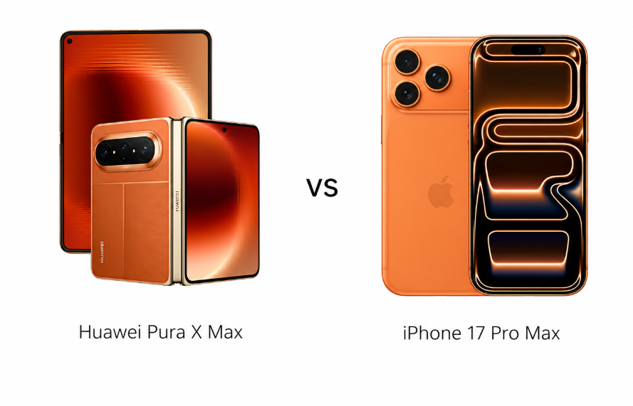 Pertarungan Foldable vs Flagship: Huawei Pura X Max Lawan iPhone 17 Pro Max