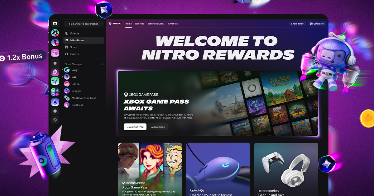 Discord Nitro Kini Gratiskan Xbox Game Pass, Ini Bocorannya