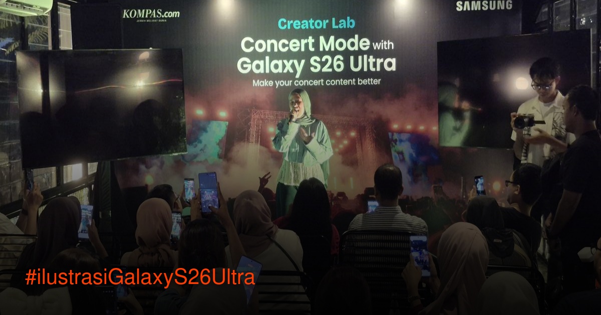 Peserta workshop Creator Lab Samsung Galaxy S26 Ultra menjajal fitur kamera