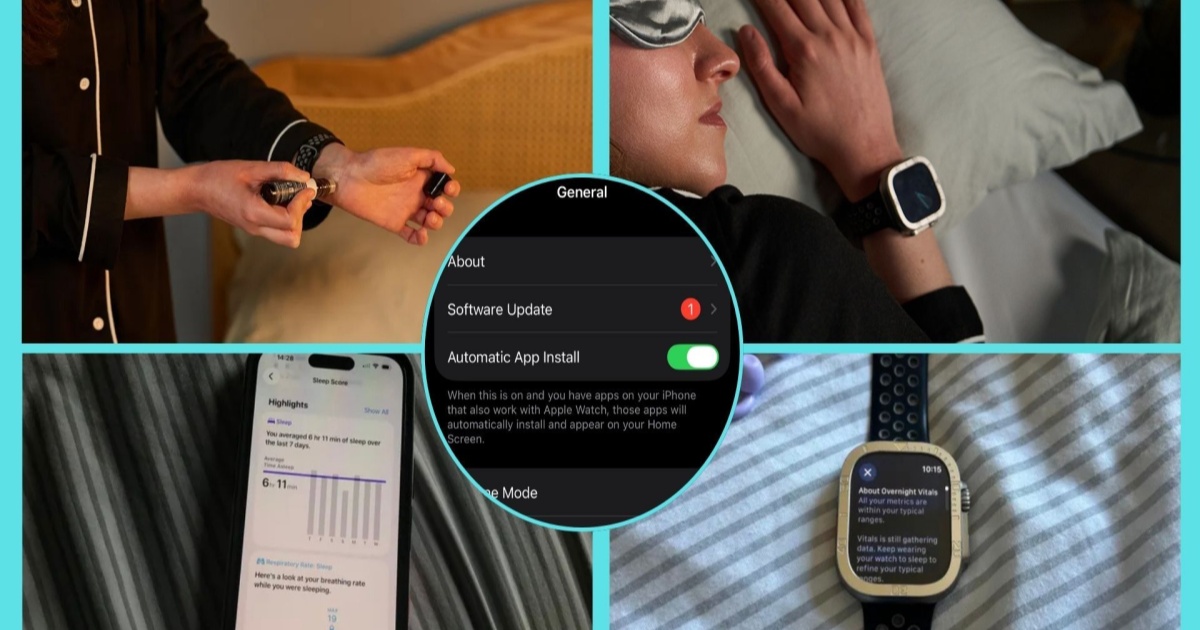 Ilustrasi lima kebiasaan buruk yang mengganggu akurasi sleep tracking Apple Watch