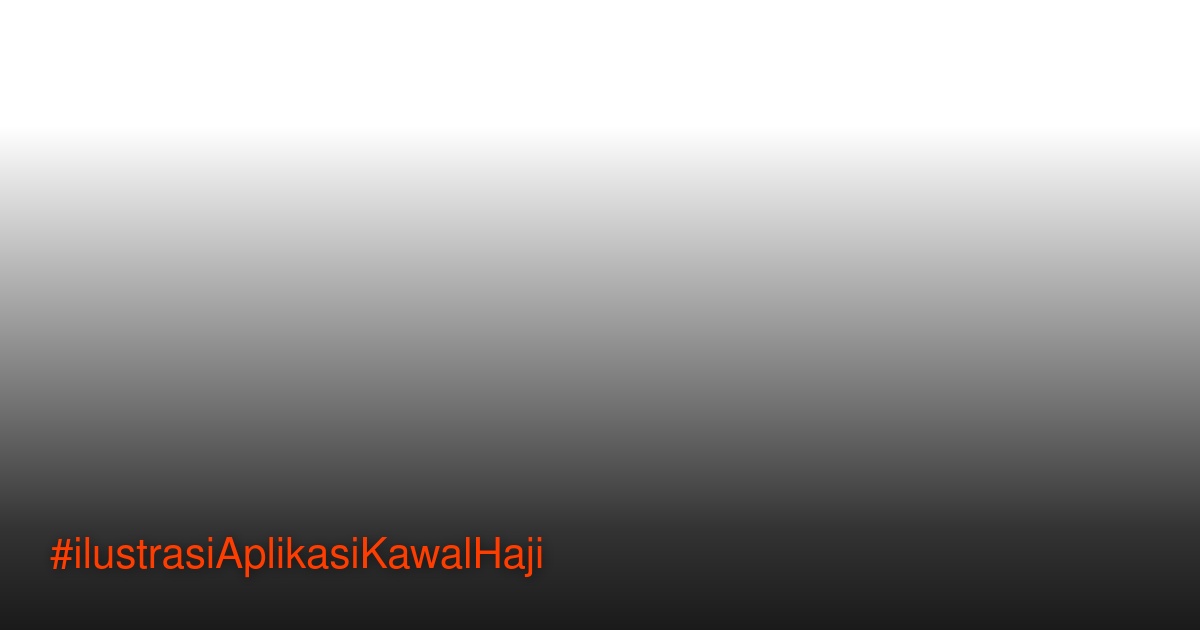 Petugas haji mengakses aplikasi Kawal Haji di layar desktop