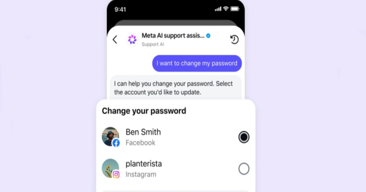 Ilustrasi AI chatbot Meta yang digunakan untuk meretas akun Instagram