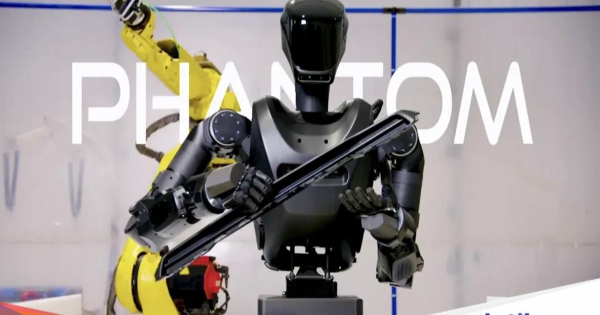 Robot humanoid Phantom MK-1 buatan Foundation Future Industries dikerahkan ke medan perang Ukraina