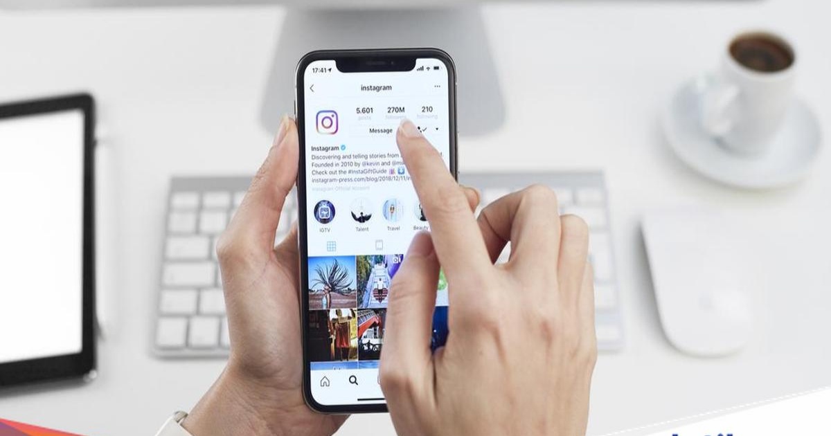 Ilustrasi peretasan akun Instagram menggunakan Meta AI