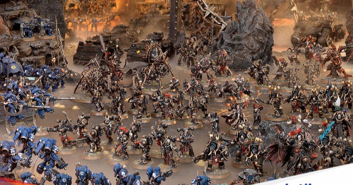 Ilustrasi game Warhammer 40,000 Darktide untuk PS Plus Juni 2026
