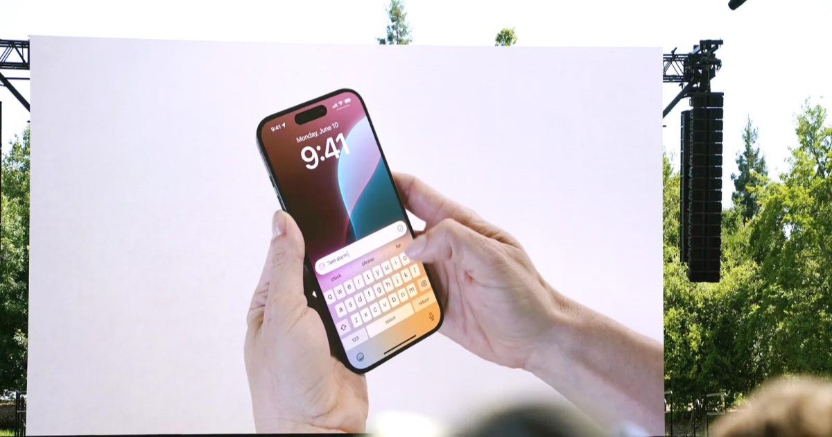 Ilustrasi Siri baru Apple dengan teknologi Gemini di WWDC 2026