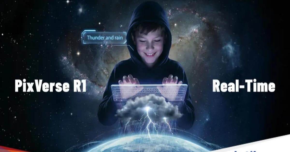 PixVerse R1 tampilan antarmuka video AI interaktif real-time