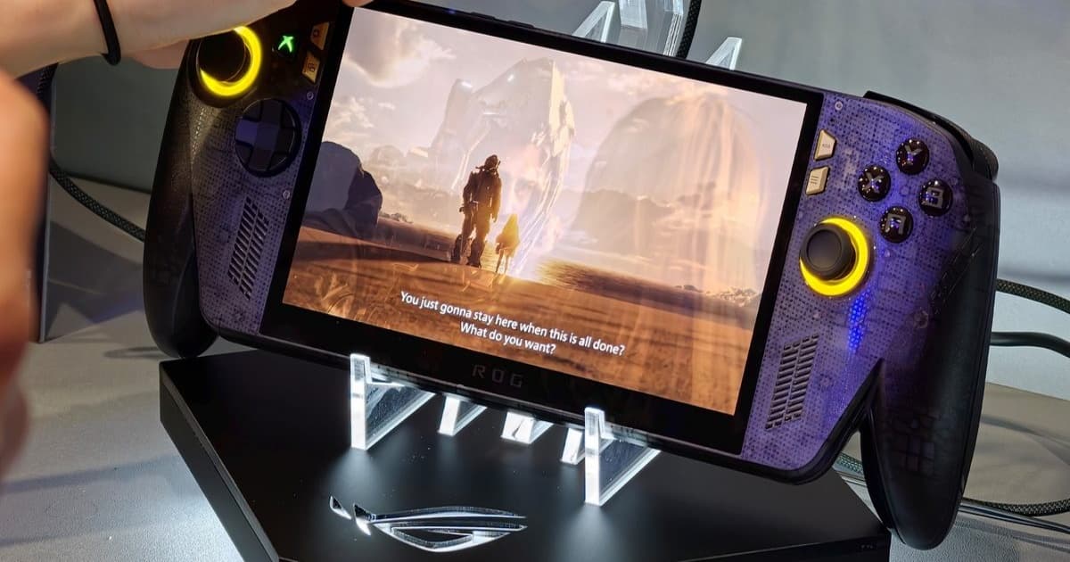 Logo Xbox Handheld di halaman game Gears of War E-Day