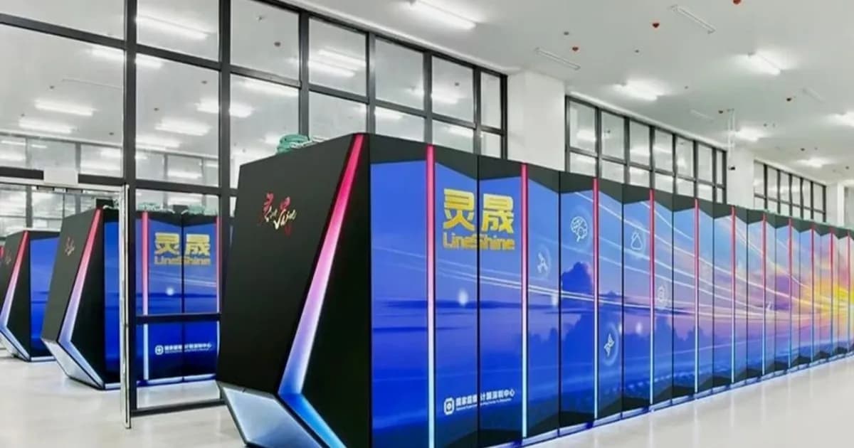 Superkomputer LineShine milik China yang memuncaki daftar Top500