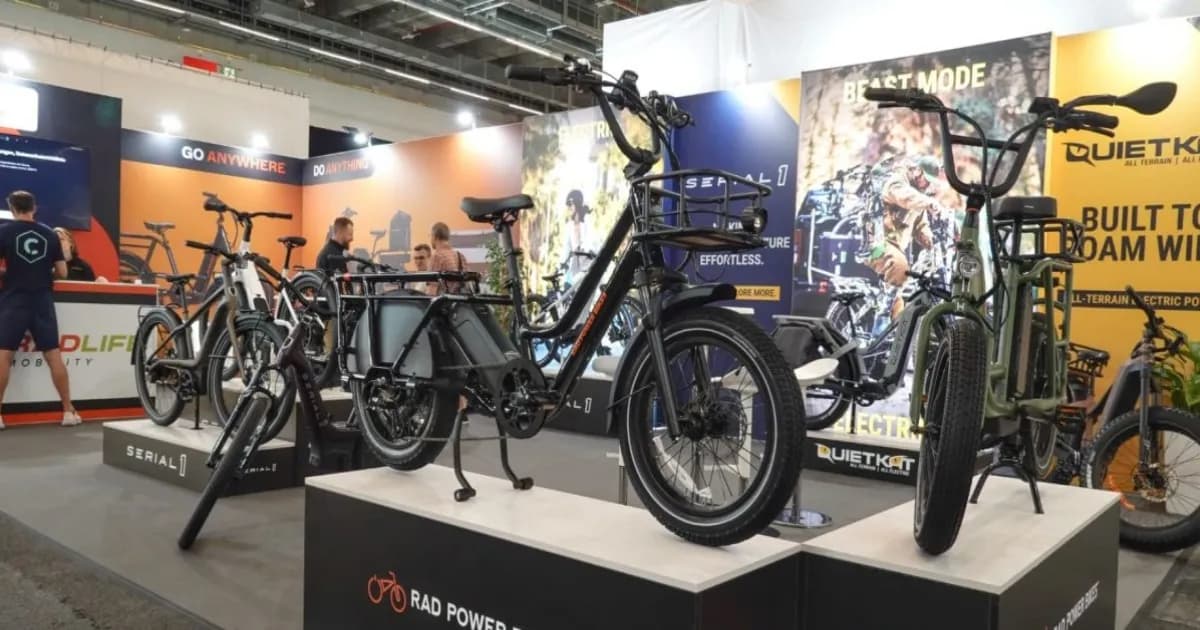 Rad Life Mobility memamerkan tiga merek e-bike di Eurobike 2026 Frankfurt