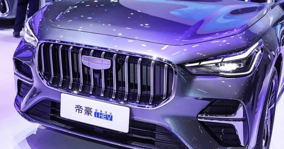 Geely Emgrand dengan teknologi i-HEV yang mencapai efisiensi termal 48,41 persen